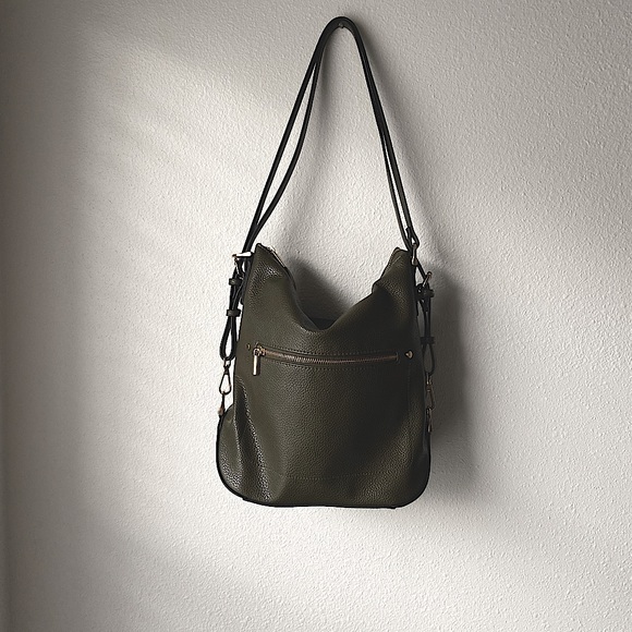 a new day Handbags - A New Day Olive Green Shoulder Bag